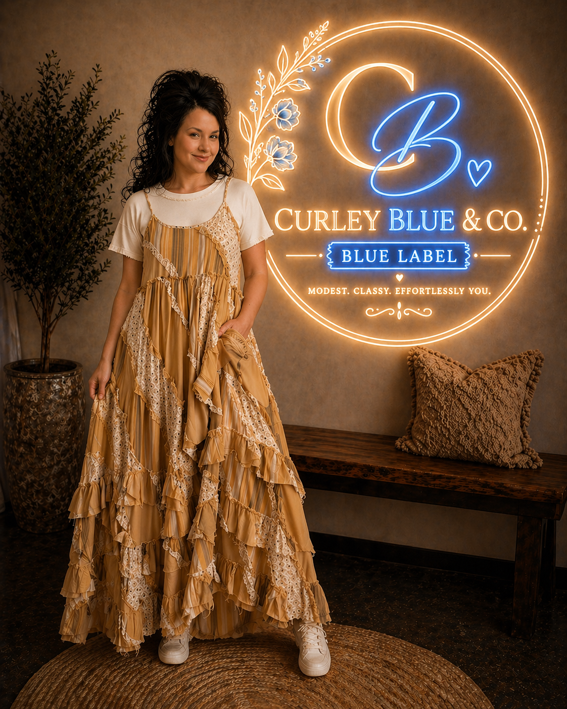 Sweet Honey Tea Dress