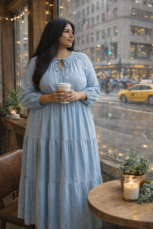 Denim Blue Dress