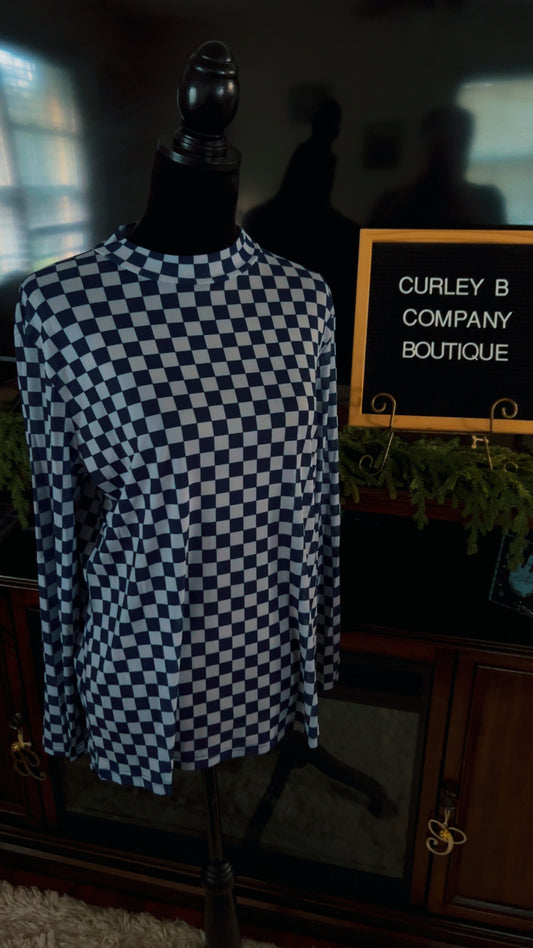 Checker Mesh Top